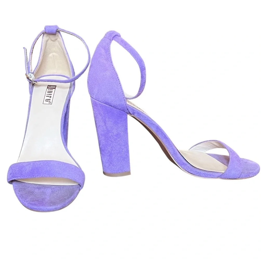 Block Heel Sandals. Size 8.5
